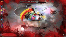a video game with hades god of the dead written on the screen