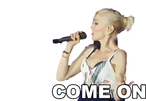 Come On Gwen Stefani Sticker - Come On Gwen Stefani No Doubt Stickers