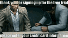 Free Trial Credit Card GIF - Free Trial Credit Card Table Slam GIFs