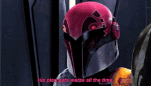 Star Wars Sabine Wren GIF - Star Wars Sabine Wren His Plan Gets Worse All The Time GIFs