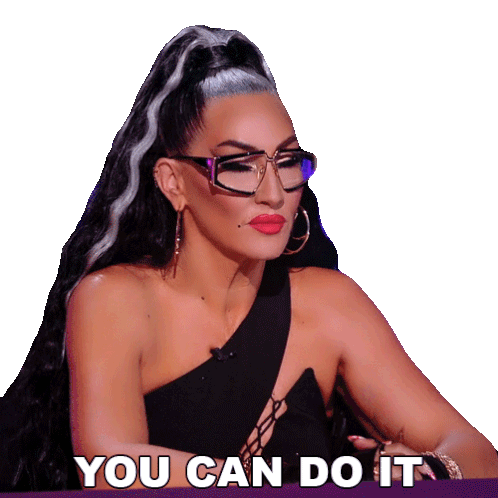 You Can Do It Michelle Visage Sticker - You Can Do It Michelle Visage Queen Of The Universe Stickers
