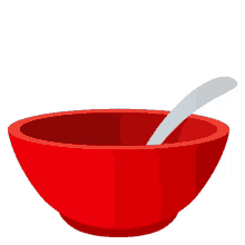 bowl with spoon food joypixels bowl spoon