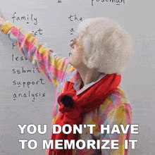 You Don'T Have To Memorize It Gill GIF - You Don'T Have To Memorize It Gill Engvid GIFs
