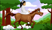 Menunggang Kuda Charma GIF - Menunggang Kuda Charma Berkuda GIFs