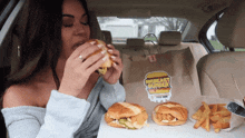 Steph Pappas Mrbeast Burger GIF