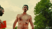Cleaning His Body Oriol Calafat GIF - Cleaning His Body Oriol Calafat Boxer GIFs