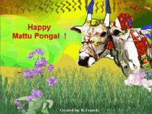 Bull Pongal GIF - Bull Pongal Happy Pongal GIFs