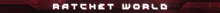 a red background with white letters that say ratonz