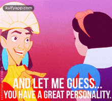 And Let Me Guess.You Have A Great Personality.Petitetiaras Tumblr..Gif GIF - And Let Me Guess.You Have A Great Personality.Petitetiaras Tumblr. Person Human GIFs