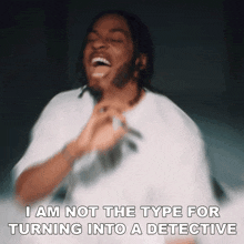 I Am Not The Type For Turning Into A Detective Armani White GIF - I Am Not The Type For Turning Into A Detective Armani White Billie Eilish Song GIFs