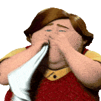 Sneezing Toby Domzalski Sticker - Sneezing Toby Domzalski Trollhunters Tales Of Arcadia Stickers