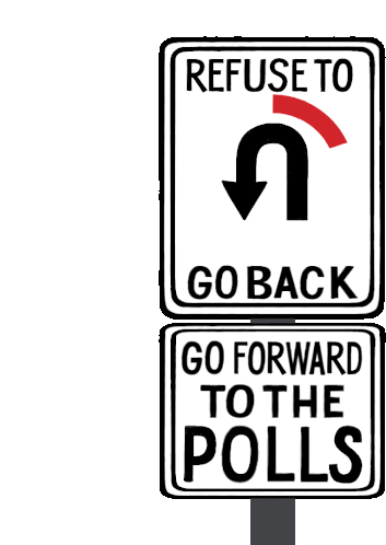 Vote Election Season Sticker - Vote Election Season We Wont Back Down Stickers