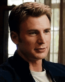 Captain America Chris Evans GIF - Captain America Chris Evans Handsome GIFs