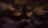a silhouette of a person with a crown on their head