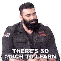 There'S So Much To Learn Nikitin Dheer Sticker - There'S So Much To Learn Nikitin Dheer Pinkvilla Stickers