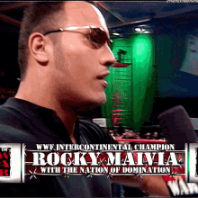 The Rock Rocky Maivia GIF - The Rock Rocky Maivia Intercontinental Champion GIFs