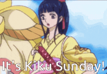 Kiku Sunday Kikunojo GIF - Kiku Sunday Kikunojo Okiku GIFs