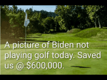 No Golf Biden GIF - No Golf Biden GIFs