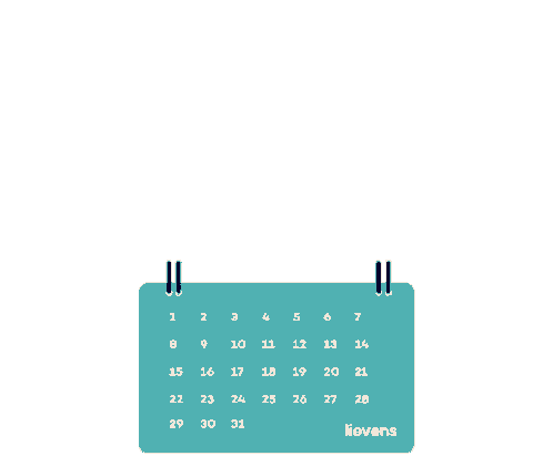 Kalender Calendar Sticker - Kalender Calendar Communications Stickers