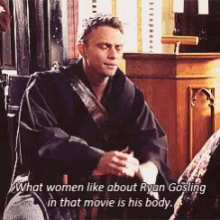 Wade Hart Of Dixie GIF - Wade Hart Of Dixie What Woman Like About Ryan Gosling In That Movie GIFs