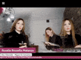 rosalia rossella matanza is featured on a video