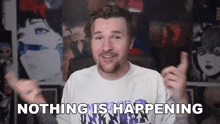 Nothing Is Happening Jimmy GIF - Nothing Is Happening Jimmy Elvis The Alien GIFs