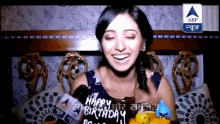 Asha Negi Happy Birthday GIF - Asha Negi Happy Birthday Smile GIFs