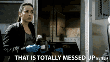 That Is Totally Messed Up Ella Lopez GIF - That Is Totally Messed Up Ella Lopez Aimee Garcia GIFs