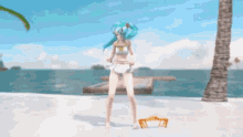 Miku Crab Rave Beach GIF - Miku Crab Rave Beach Dancing GIFs