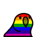 Gay Parrot Electro Kingdom Sticker - Gay Parrot Electro Kingdom Stickers