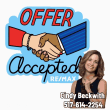 Cindy Beckwith Remax GIF - Cindy Beckwith Remax Offer Accepted GIFs