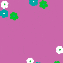 a pink background with green and white flowers and the words ' islamic ' on it