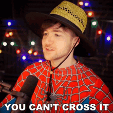 You Cant Cross It Robertidk GIF - You Cant Cross It Robertidk You Cant Get There GIFs