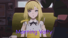 Volty Cossette GIF - Volty Cossette Morning Volty GIFs