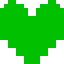 Pixel Heart Sticker - Pixel Heart Green Heart Stickers