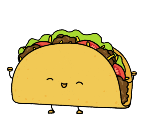 Happy Taco Sticker - Happy Taco Stickers