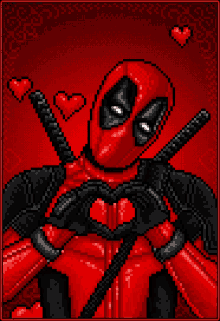 Deadpool Valentine GIF