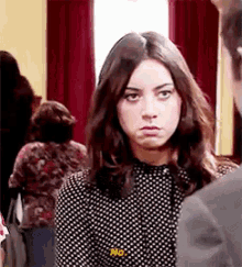 When You Really Mean It GIF - Parks And Rec Aubrey Plaza April Ludgate GIFs