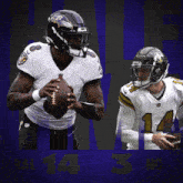 New Orleans Saints (3) Vs. Baltimore Ravens (14) Half-time Break GIF - Nfl National Football League Football League GIFs