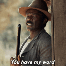 You Have My Word Bass Reeves GIF - You Have My Word Bass Reeves Lawmen Bass Reeves GIFs