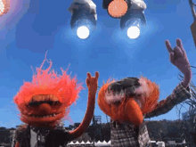 Muppets Rock GIF - Muppets Rock Horns GIFs