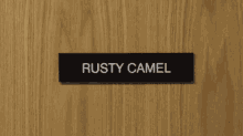 rusty camel