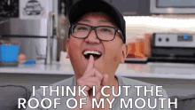 I Think I Cut GIF - I Think I Cut The Roof Of My Mouth GIFs