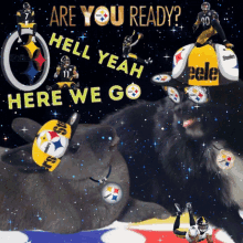 here we go steelers are you ready steelers pittsburgh steelers lets go black and gold