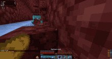 a screenshot of a video game with the name netherrack on the screen