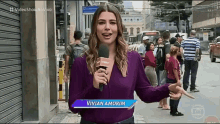 Reporter Vivian Amorim GIF - Reporter Vivian Amorim Videoshow GIFs