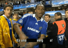 Drogba Chelsea Fc GIF - Drogba Chelsea Fc Champions League GIFs