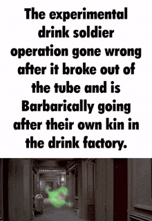 Food Factory Win Drink Factory GIF - Food Factory Win Drink Factory Evil Soldier GIFs