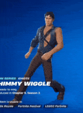 a video game character named jimmy wiggle is shown