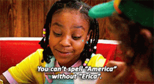 You Cant Spell America Without Erica Strangers Thing GIF - You Cant Spell America Without Erica Strangers Thing Erica Sinclair GIFs